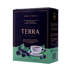 Чай TERRA с кусочками чёрной смородины